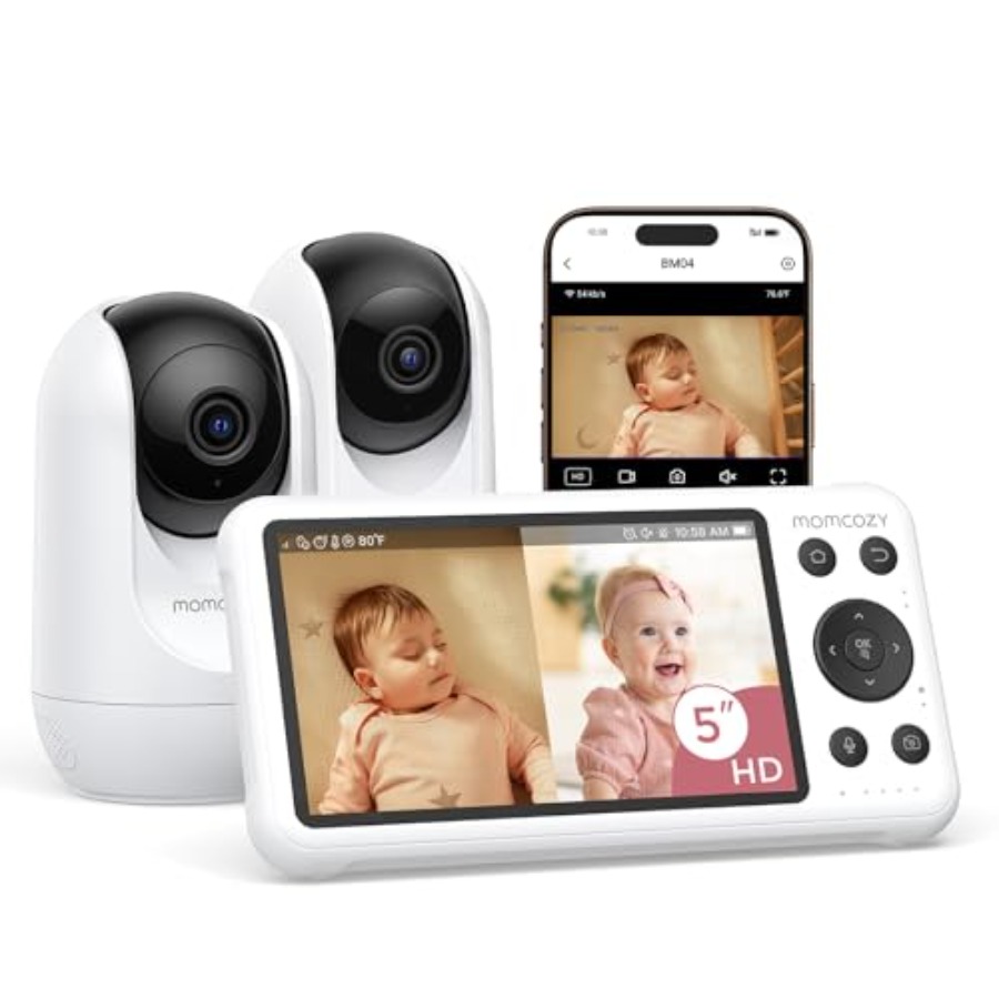 Baby Monitor Split Screen - جهاز مراقبة الأطفال الذكي بالواي فاي