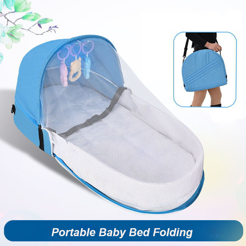 Baby Nursery Items - سرير أطفال مريح قابل للطي ومضاد