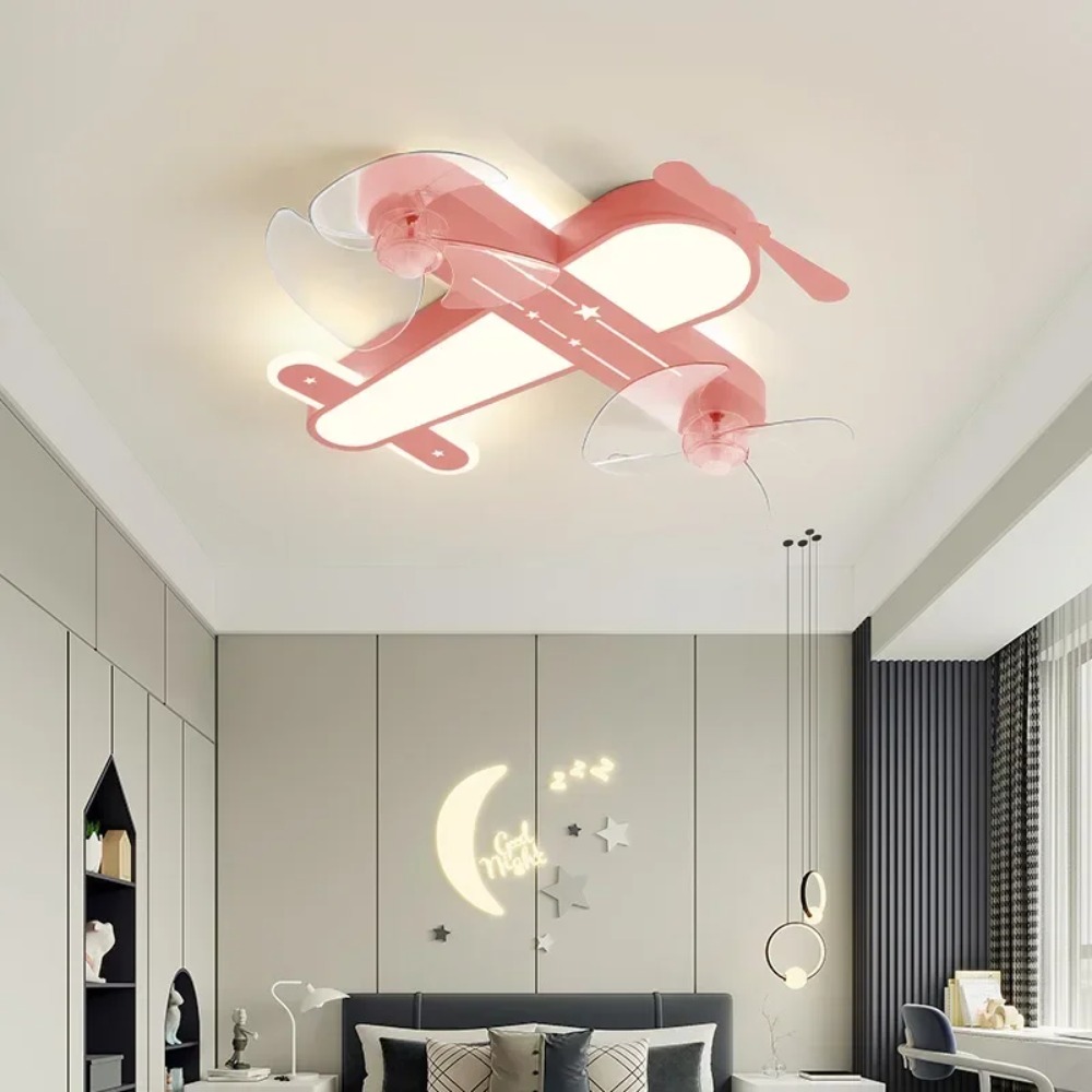 Baby Nursery Light Fixture - مصابيح سقف حديثة بتصميم طائرة للأطفال،