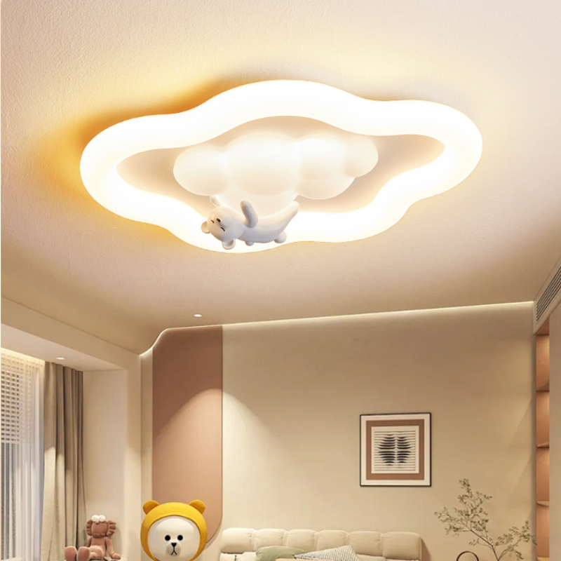 Baby Nursery Light Fixture - مصابيح سقف فرنسية كريمية اللون لغرف