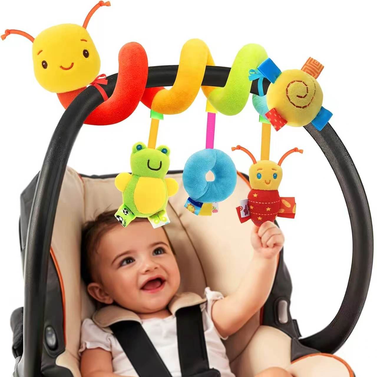 Baby Nursery Fabric - لعبة نحلة لطيفة معلقة لسرير الأطفال