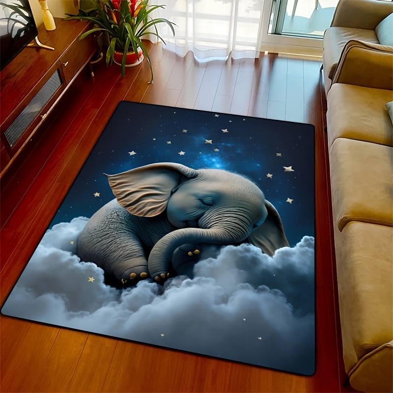 Baby Nursery Elephant - سجادة الفيل حالمة للحضانة | تصميم