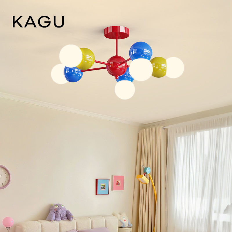 Baby Nursery Light Fixture - مصباح سقف LED ملون على شكل