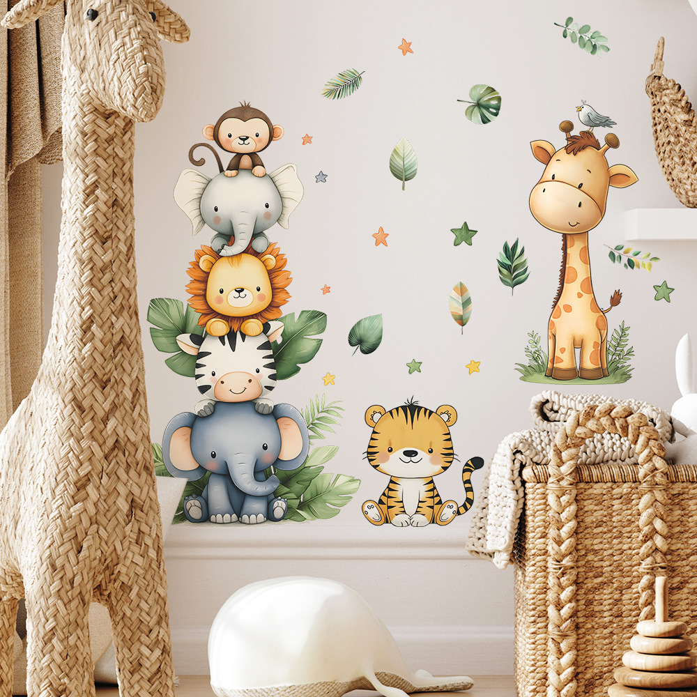 بوهو غابة الحيوانات ملصقات جدا - مراجعة Baby Nursery Elephant وسعره