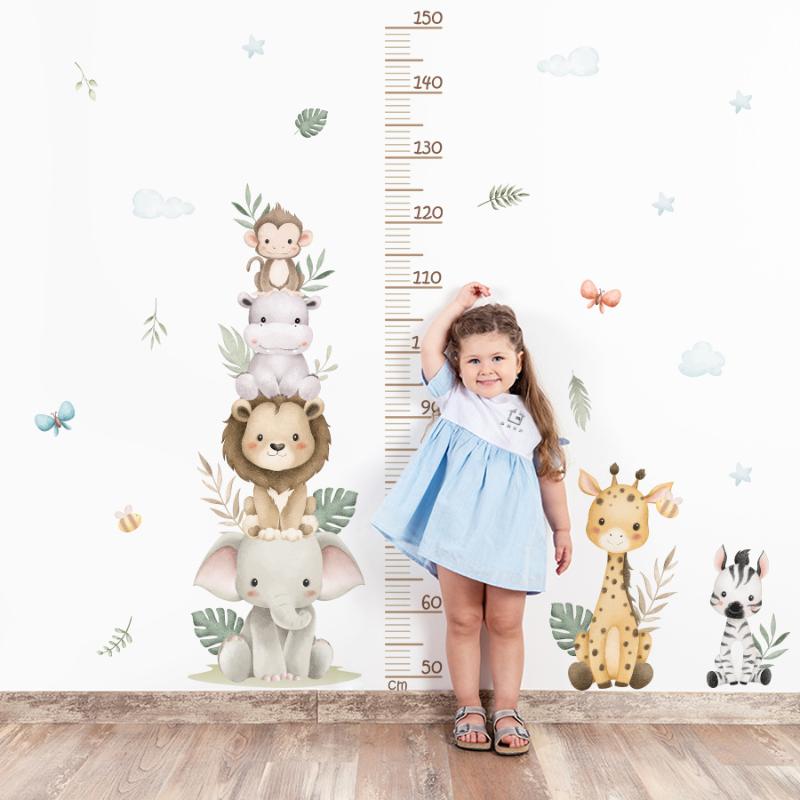 ملصق جديد لقياس نمو الأطفال بت - مراجعة Baby Nursery Jungle وسعره