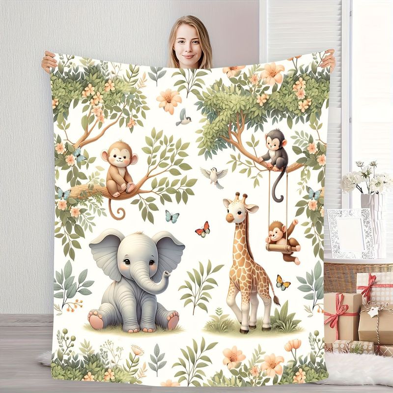 بطانية أطفال من فيكاما بتصميم  - مراجعة Baby Nursery Jungle وسعره