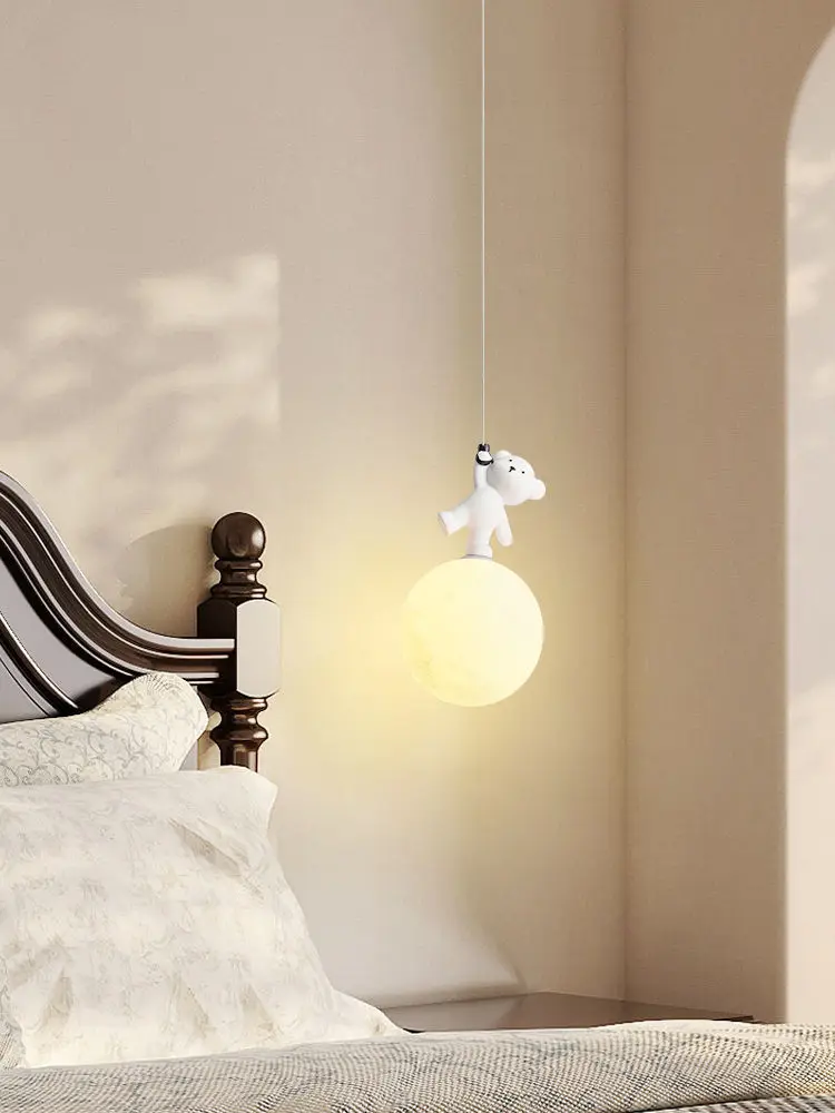 مصباح على شكل دب كرتوني لغرفة  - مراجعة Baby Nursery Light Fixture وسعره