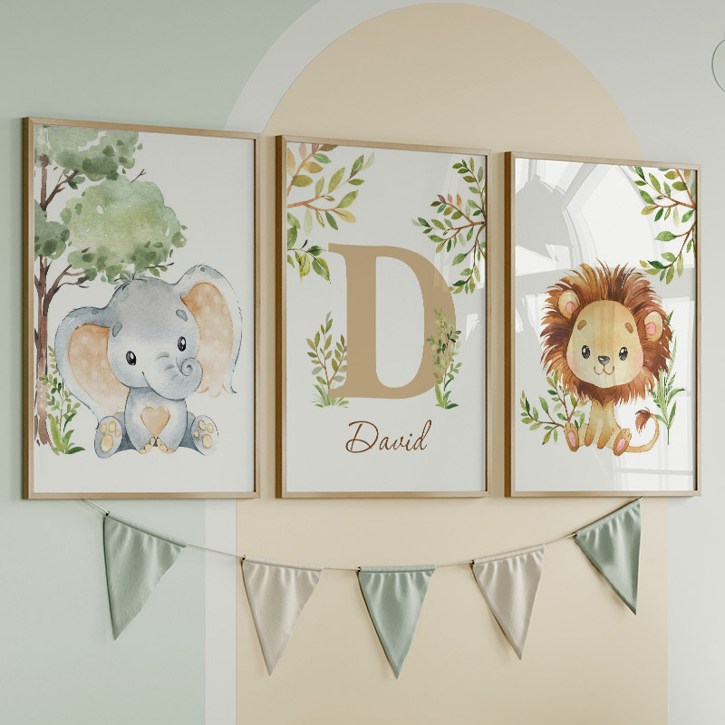 الأسد الفيل الزرافة القرد زيبر - مراجعة Baby Nursery Jungle وسعره