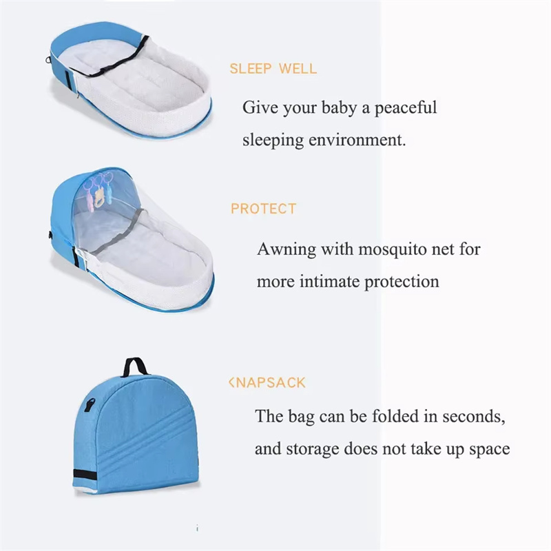 سرير أطفال مريح قابل للطي ومضا - مراجعة Baby Nursery Items وسعره