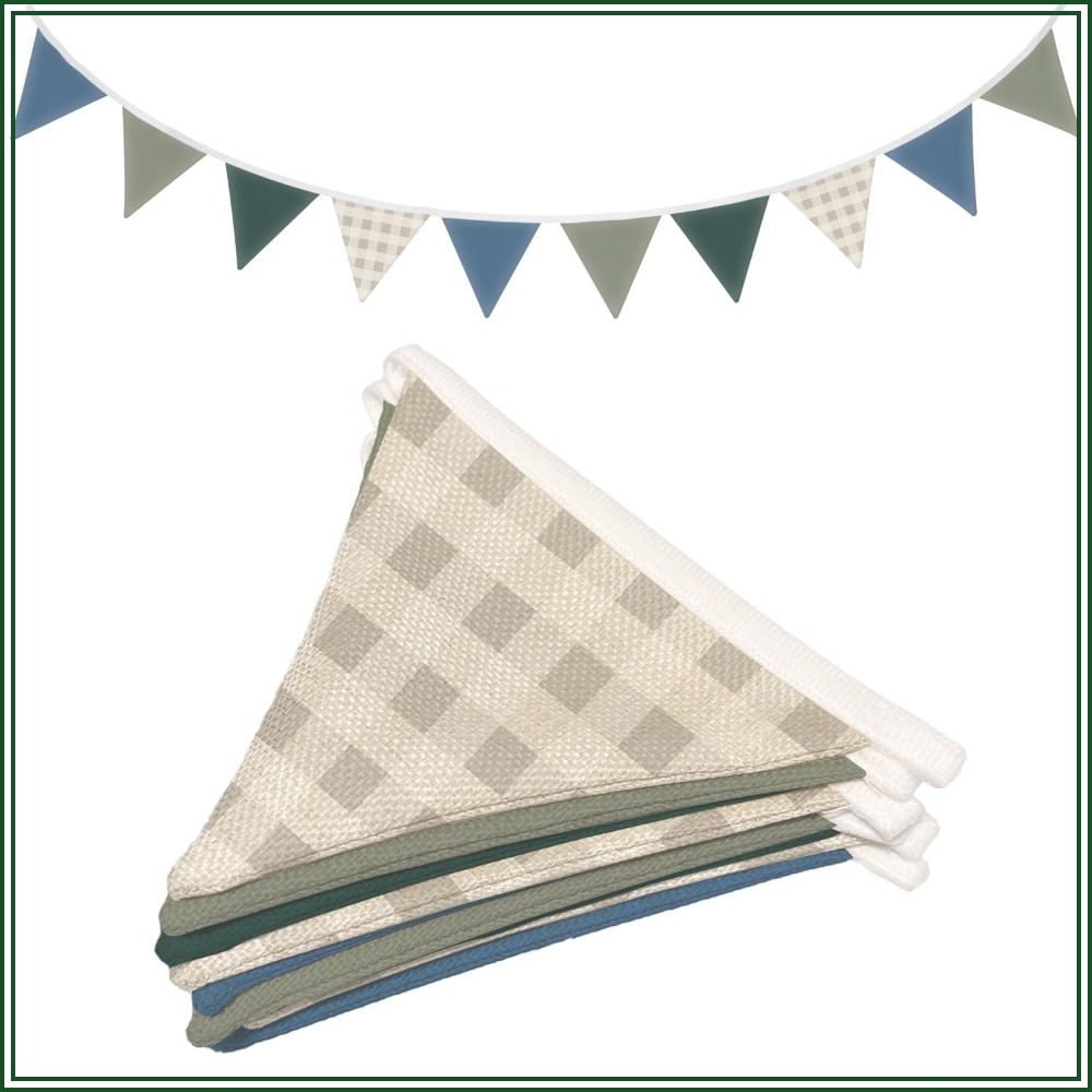 لافتات مثلثة الشكل بطول 11 قدم - مراجعة Baby Nursery Fabric وسعره