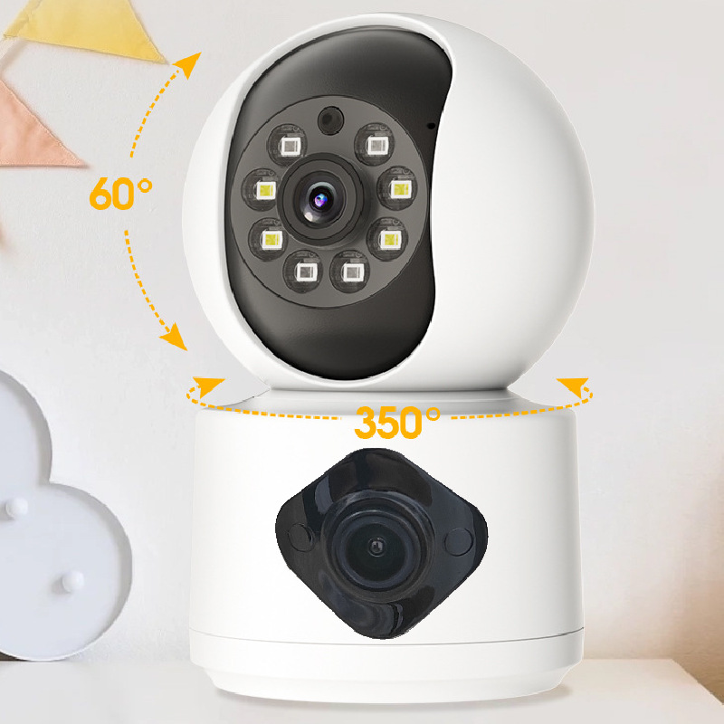 YI Lot APP 4MP عدسة مزدوجة كام - مراجعة Baby Monitor Split Screen وسعره