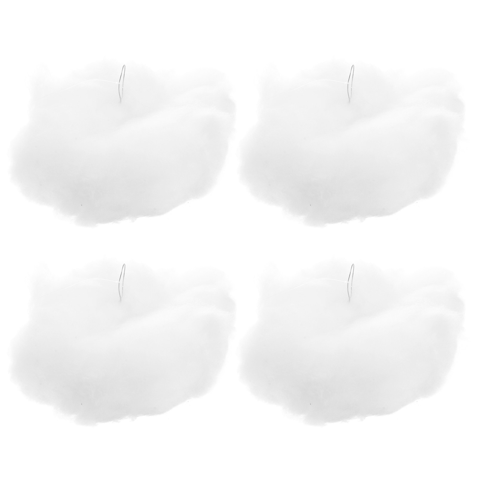 4 قطع زينة سحابة قطنية واقعية  - مراجعة Baby Nursery Light Fixture وسعره
