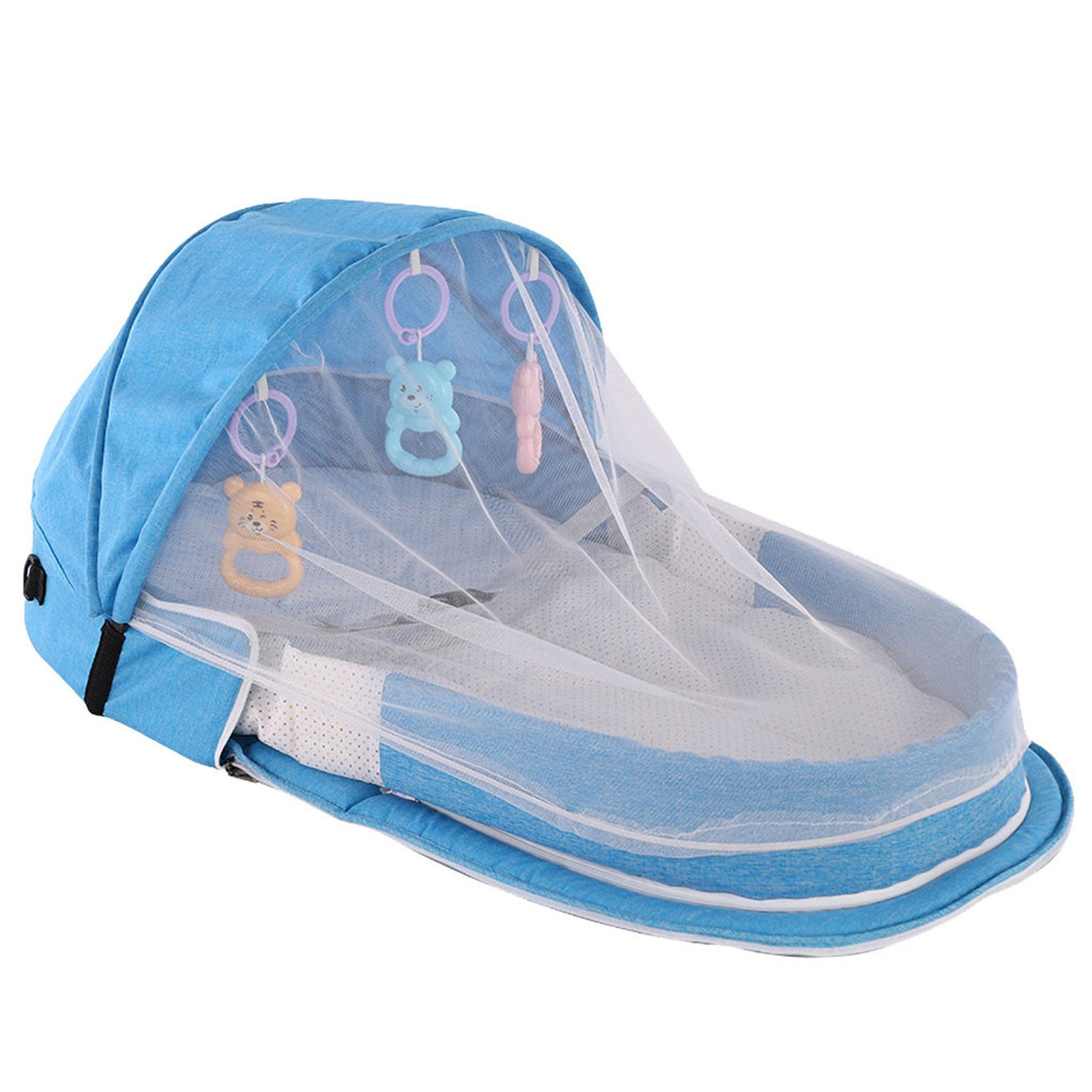 سرير أطفال محمول قابل للطي مع  - مراجعة Baby Nursery Items وسعره