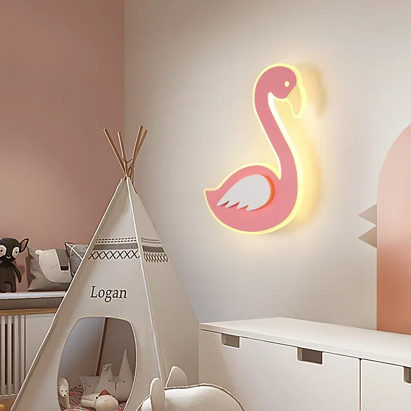 مصباح جداري LED على شكل طائر ا - مراجعة Baby Nursery Light Fixture وسعره