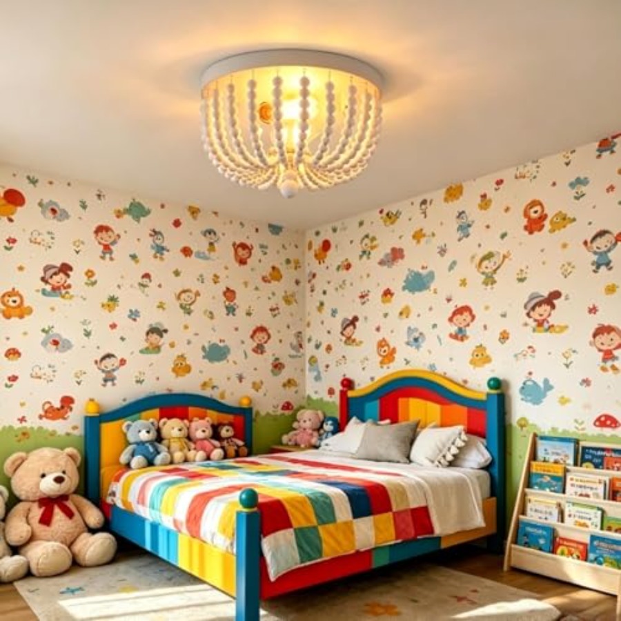 تركيبات إضاءة سقفية مثبتة بالس - مراجعة Baby Nursery Light Fixture وسعره