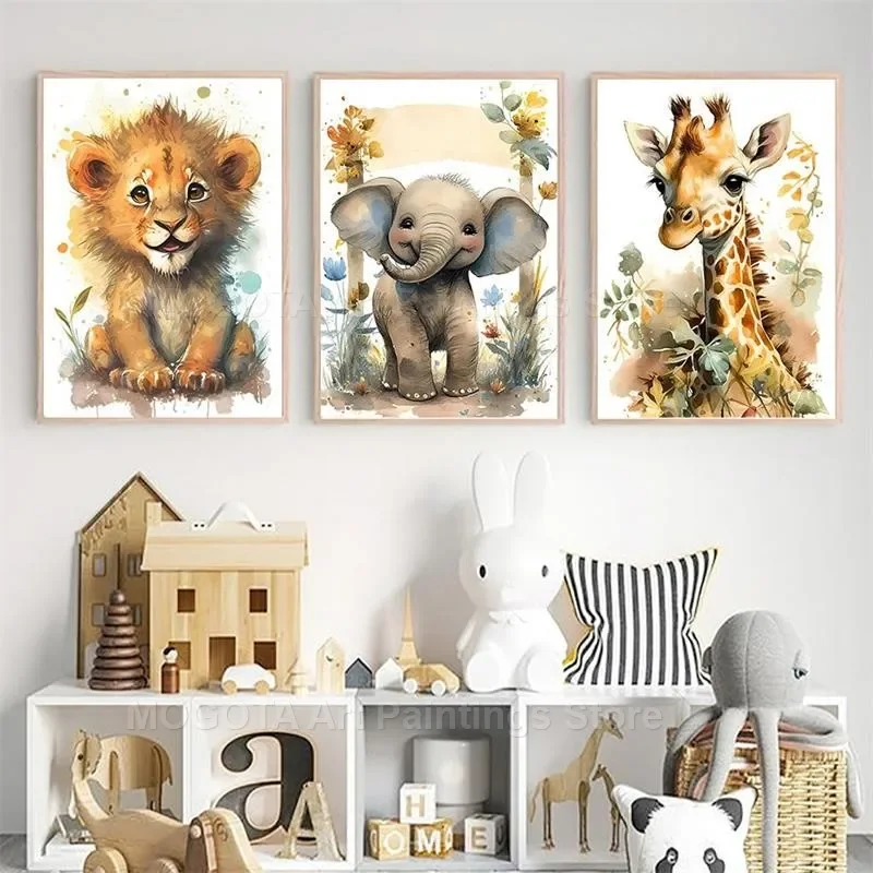 المائية الأسد الزرافة النمر ال - مراجعة Baby Nursery Elephant وسعره