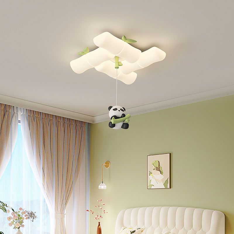 جديد الصينية الباندا مصابيح ال - مراجعة Baby Nursery Light Fixture وسعره
