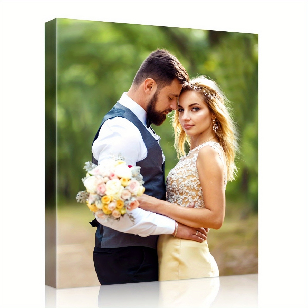 لوحة قماشية مؤطرة قابلة للتخصي - مراجعة Photo Frame Baby وسعره