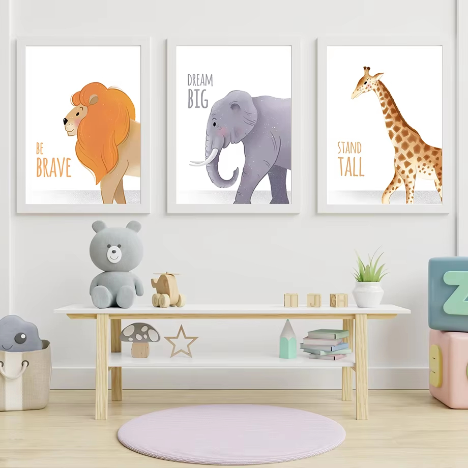 اقتباسات ملهمة الحضانة جدار ال - مراجعة Baby Nursery Elephant وسعره