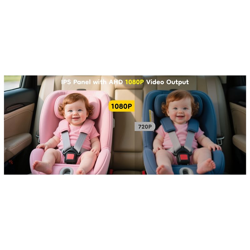 كاميرا سيارة للأطفال متوافقة م - مراجعة Baby Monitor Split Screen وسعره