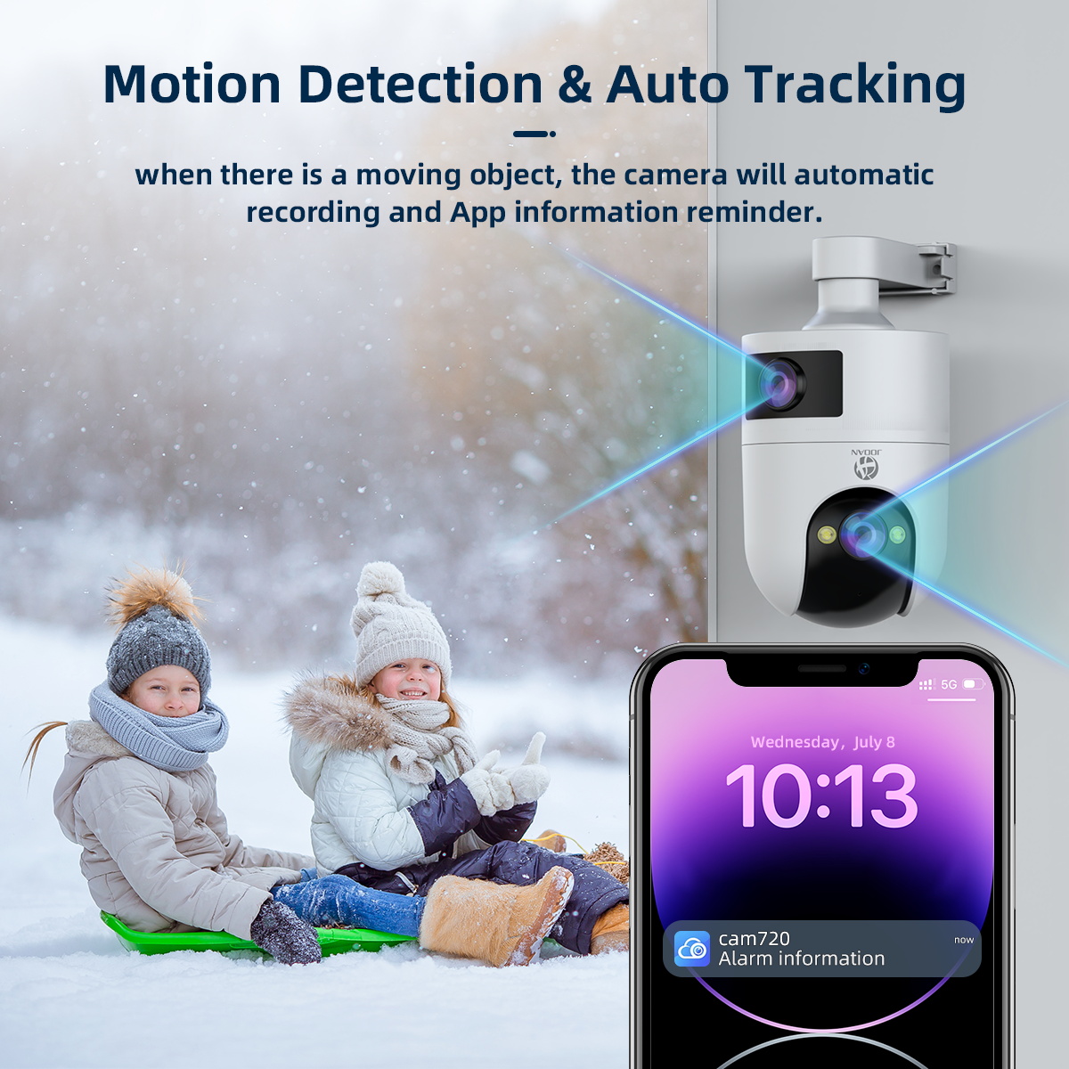 كاميرا 4K PTZ IP خارجية مقاومة - مراجعة Baby Monitor Split Screen وسعره
