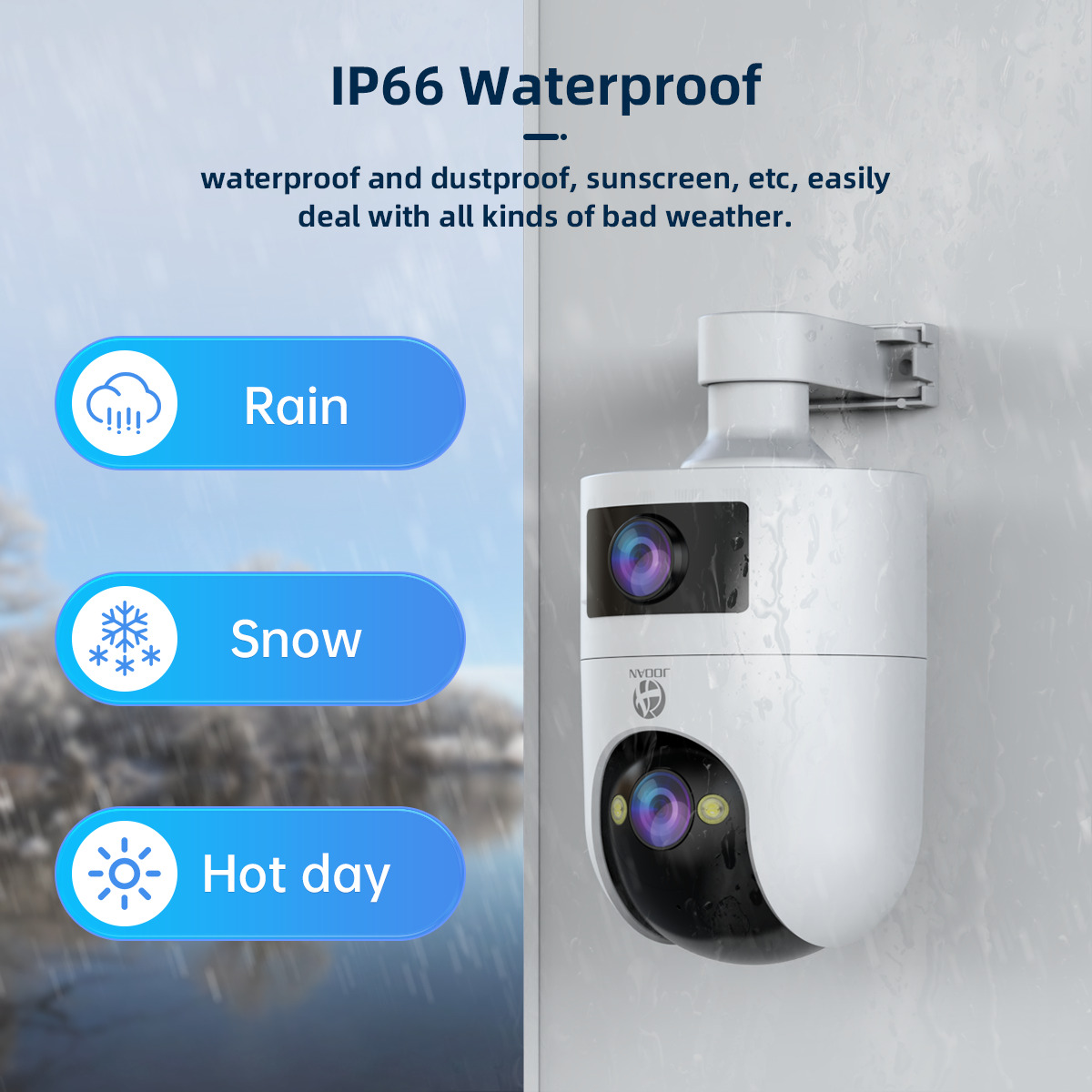 كاميرا 4K PTZ IP خارجية مقاومة - مراجعة Baby Monitor Split Screen وسعره